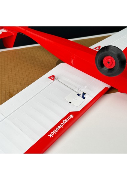Rc Model Uçak - Craycle Stick 1000MM Eğitim ve Hobi Uçağı Gövde Kiti (ELEKTRONİK VE KUMANDA HARİÇ)