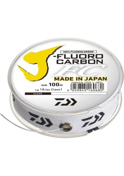 J Fluorocarbon Leader 0.30MM 12 Lb 100 M