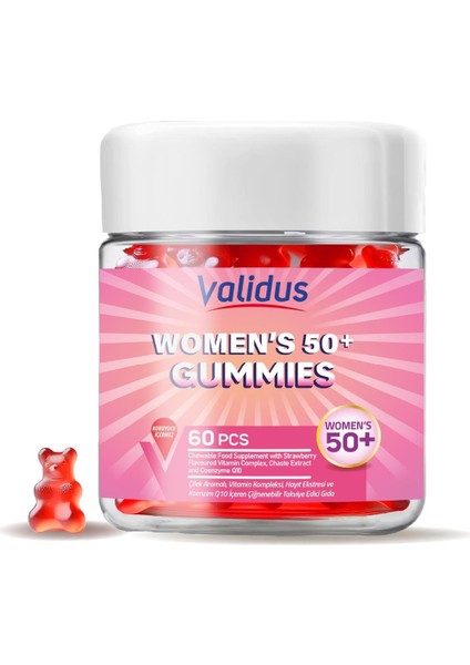 Womens 50+ 60 Gummies