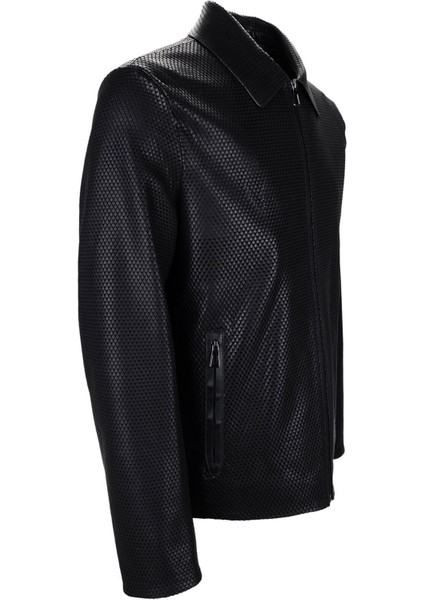 Erkek Hakiki Deri Siyah Deri Mont 571 Z-16 Erk Derımont Y25 Sıyah Lazer fiyatları