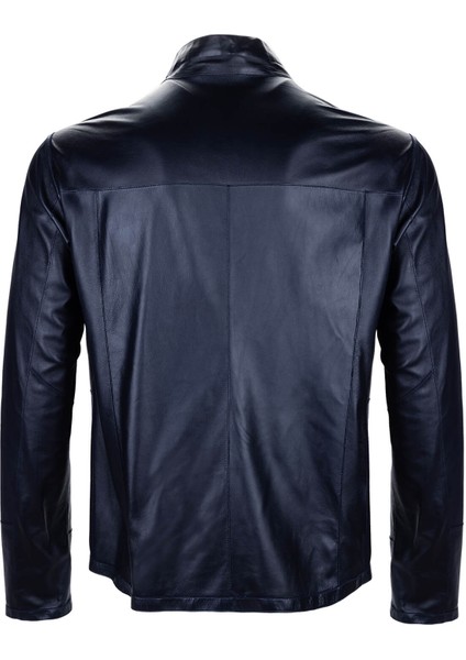 Erkek Hakiki Deri Lacivert Süet Deri Mont 1000 029Y Erk Derımont Y25 Lacı Suet fırsatları