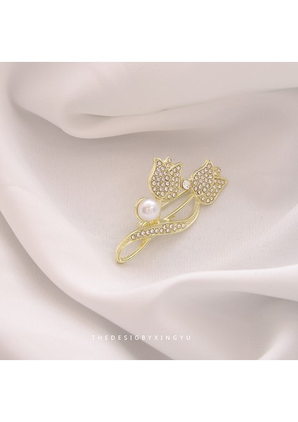 Yeni Broş Hafif Lüks Basit Mizaç Sabit Giysi Pin Takım Elbise Kolye Bilezik Şapkalar Sınıf Giyim Aksesuarları (Yurt Dışından)