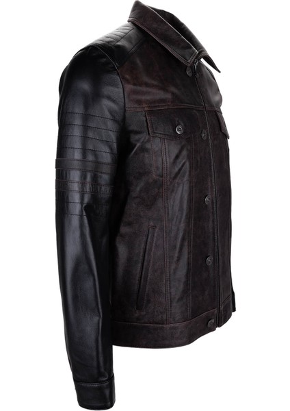 Erkek Hakiki Deri Siyah Antik Deri Mont 797 1918 Erk Dr Derımont Y25 Sıyah Antık fiyatları