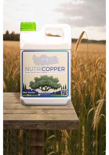 Nutri Cooper Zengin İçerikli Gübre Çözeltisi 1 Lt