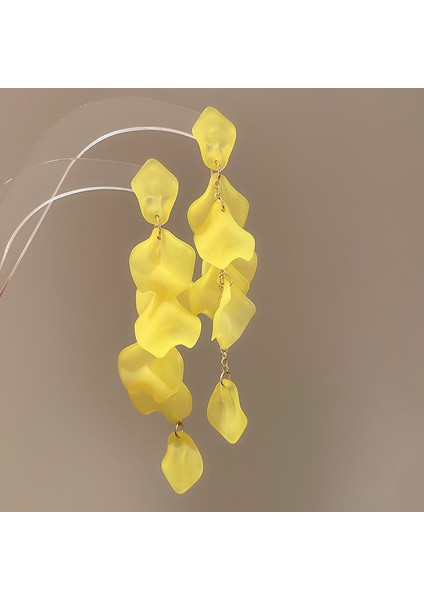 Yeni Gümüş Iğne Çiçek Kolye Küpe Tatil Tarzı Küpe Mori Taze Broş Sınıf Dekoratif Tatlı Küpe (Yurt Dışından)