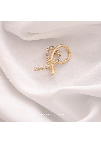 Yeni Broş Parlama Önleyici Kıdemli Işık Duygusu Lüks Tasarım Parlama Önleyici Toka Pimi Korsaj Küçük Broş Korsaj (Yurt Dışından)