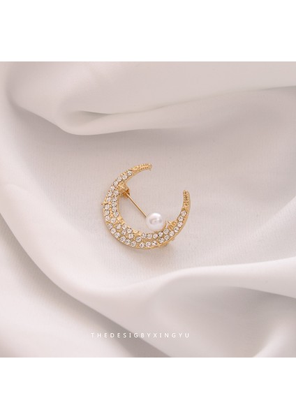 Yeni Küçük Broş Yay Parlama Önleyici Broş Yüksek Sınıf Çok Yönlülük Duygusu Parlama Önleyici Toka Pimi Giyim Aksesuarları (Yurt Dışından)