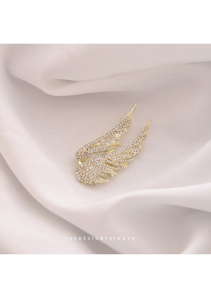 Yeni Küçük Broş Yay Parlama Önleyici Broş Yüksek Sınıf Çok Yönlülük Duygusu Parlama Önleyici Toka Pimi Giyim Aksesuarları (Yurt Dışından)