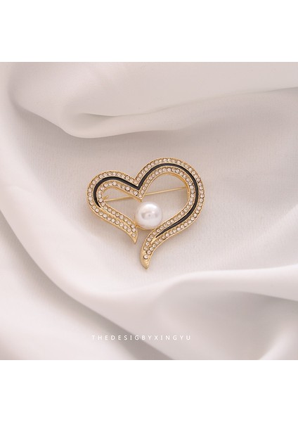 Yeni Küçük Broş Yay Parlama Önleyici Broş Yüksek Sınıf Çok Yönlülük Duygusu Parlama Önleyici Toka Pimi Giyim Aksesuarları (Yurt Dışından)