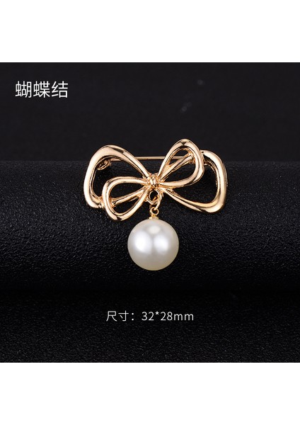 Yeni Küçük Broş Yay Parlama Önleyici Broş Yüksek Dereceli Korse Gömlek Parlama Önleyici Düğmeler Çok Yönlü Pimler (Yurt Dışından)