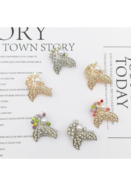 Yeni Moda Küçük Broş Kadın Parlama Önleyici Iğne Küçük Takım Elbise Gömlek Elbise Süslemeleri (Yurt Dışından)