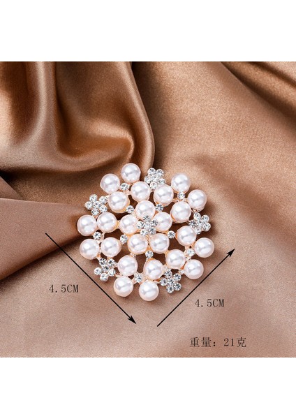 Yeni Moda Broş Zarif Işık Lüks Kişilik Dekoratif Broş Retro Moda Broş Sınıf Mücevher (Yurt Dışından)