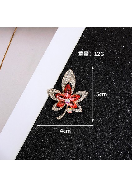 Yeni Moda Broş Zarif Işık Lüks Kişilik Dekoratif Broş Retro Moda Broş Sınıf Mücevher (Yurt Dışından)