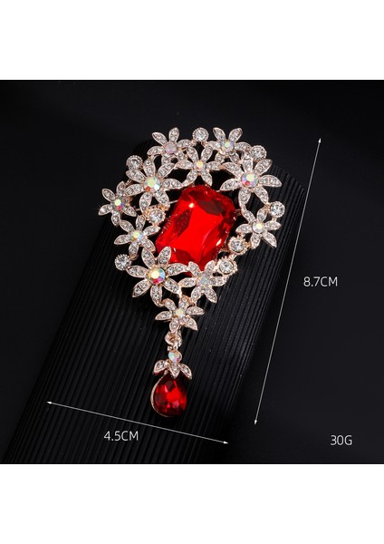 Yeni Broşlar Gelişmiş Kadın Mizaç Duygusu Çiçek Bitki Broş Niş Tasarım Zarif Pin Takım Elbise Aksesuarları (Yurt Dışından)