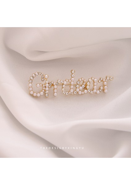 Yeni Broş Parlama Önleyici Kıdemli Işık Duygusu Lüks Tasarım Parlama Önleyici Toka Pimi Korsaj Küçük Broş Korsaj (Yurt Dışından)