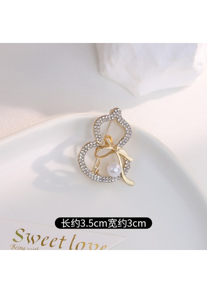 Yeni Broş Hafif Lüks Basit Mizaç Sabit Giysi Pin Takım Elbise Kolye Bilezik Şapkalar Sınıf Giyim Aksesuarları (Yurt Dışından)