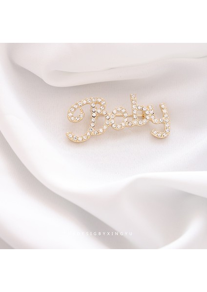 Yeni Broş Hafif Lüks Basit Mizaç Sabit Giysi Pin Takım Elbise Kolye Bilezik Şapkalar Sınıf Giyim Aksesuarları (Yurt Dışından)