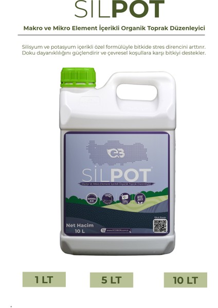 Silpot pH Regülatörü 10 Lt modelleri