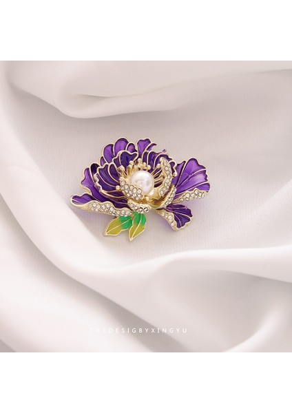 Yeni Broş Hafif Lüks Basit Mizaç Sabit Giysi Pin Takım Elbise Kolye Bilezik Şapkalar Sınıf Giyim Aksesuarları (Yurt Dışından)