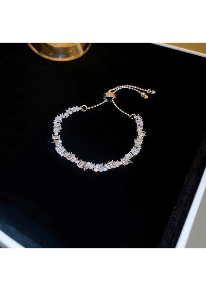 Yeni Zirkon Bilezik Süper Flaş Bilezik Mizaç Moda Broş Zarif Işık Lüks Kişilik Dekorasyon Broş Retro Moda Broş Sınıf Mücevher Ürünleri (Yurt Dışından)