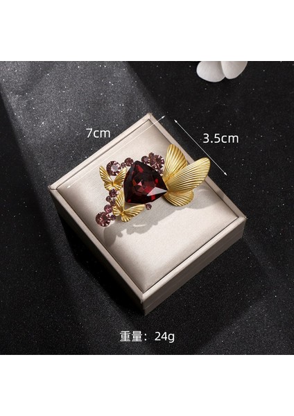 Yeni Mizaç Çanak Saç Tokası Şimdi Yeni Aksesuarlar Saç Tokası Başlık Saç Aksesuarları Kadın Broş Iğnesi Iğne Tüy Yağ Damlası Elmas Korsaj (Yurt Dışından)