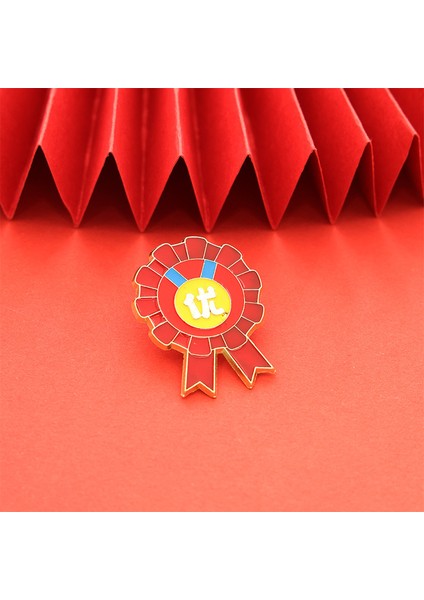 Yeni Broşlar Antik Stil Çalışma Rozetlerinin Altın Listesi Ortaokul ve Lise Giriş Sınavı Broşları Tezahürat Ilham Verici Kırmızı Öğrenci Hediyeleri (Yurt Dışından)
