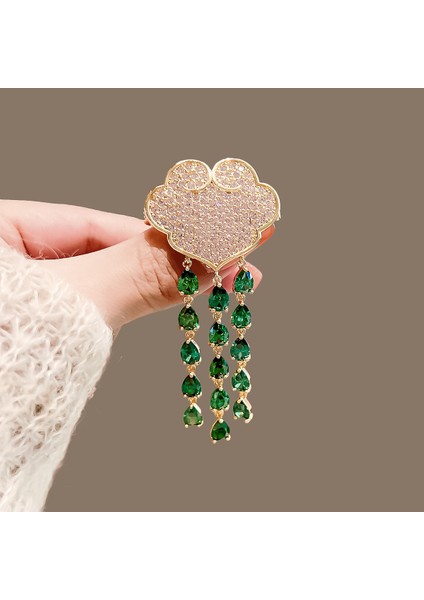 Yeni Broş Parlama Önleyici Kıdemli Işık Duygusu Lüks Tasarım Parlama Önleyici Toka Pimi Korsaj Küçük Broş Korsaj (Yurt Dışından)