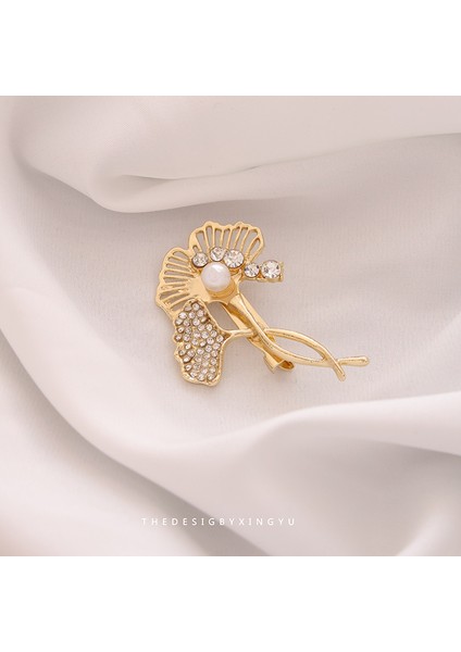 Yeni Broş Parlama Önleyici Kıdemli Işık Duygusu Lüks Tasarım Parlama Önleyici Toka Pimi Korsaj Küçük Broş Korsaj (Yurt Dışından)