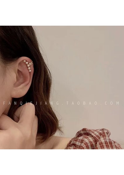 Hafif Lüks Inci Elmas Taklidi Bel Düğmesi Alaşımlı Malzeme ile Etek Köşe Düğüm Düğmesi Zarif Çok Yönlü Stil (Yurt Dışından)