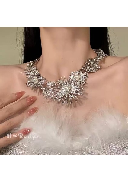 Yeni Bilezik Broş Küpe Gümüş Iğne Yağ Damlası Çiçekler Geometrik Küpe Fransız Retro Moda Mizaç Takı Broş Bilezik (Yurt Dışından)