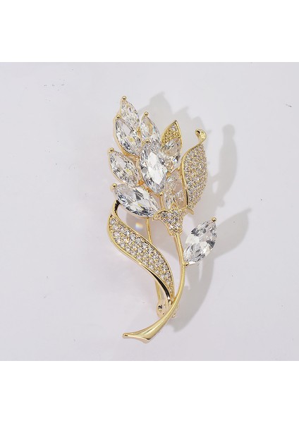Yeni Broş Parlama Önleyici Kıdemli Işık Duygusu Lüks Tasarım Parlama Önleyici Toka Pimi Korsaj Küçük Broş Korsaj (Yurt Dışından)