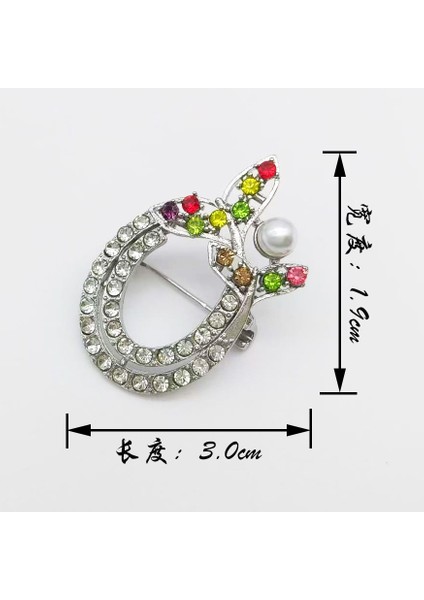 Yeni Moda Küçük Broş Kadın Parlama Önleyici Iğne Küçük Takım Elbise Gömlek Elbise Süslemeleri (Yurt Dışından)