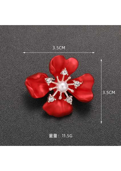 Yeni Moda Broş Zarif Işık Lüks Kişilik Dekoratif Broş Retro Moda Broş Sınıf Mücevher (Yurt Dışından)