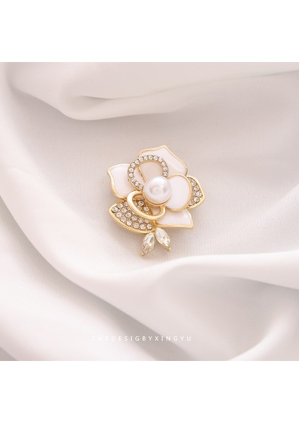 Yeni Broş Hafif Lüks Basit Mizaç Sabit Giysi Pin Takım Elbise Kolye Bilezik Şapkalar Sınıf Giyim Aksesuarları (Yurt Dışından)