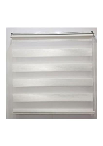 Pileli Beyaz Zebra Perde – Işığı Ayarlayan Şık ve Modern Tasarım modelleri