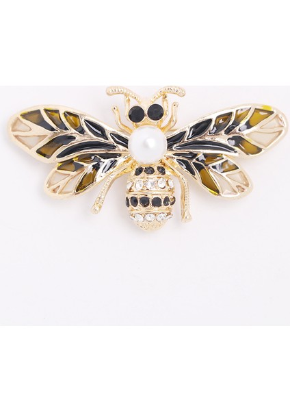 Yeni Inci Broş Kıdemli Pin Tüy Yağ Damlası Kakma Elmas Korsaj Karikatür Taklidi Broş Aksesuarları Dıy Sınıf Mücevher (Yurt Dışından)