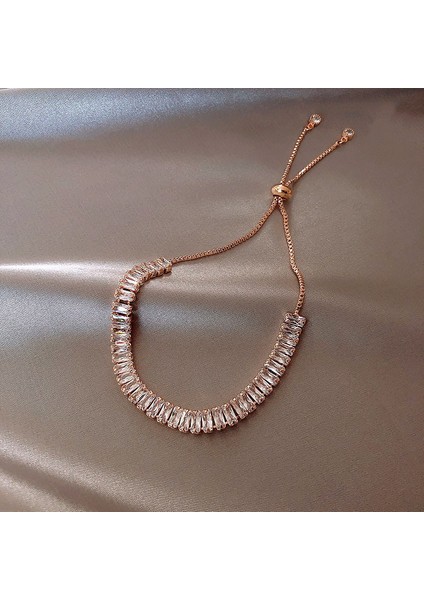 Yeni Bilezik Broş Küpe Gümüş Iğne Yağ Damlası Çiçekler Geometrik Küpe Fransız Retro Moda Mizaç Takı Broş Bilezik (Yurt Dışından)