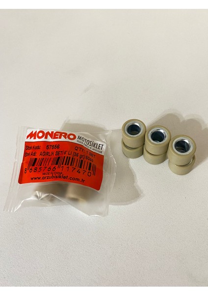 Scooter 50CC 80CC Modelleri Uyumlu 6 Gram Baga