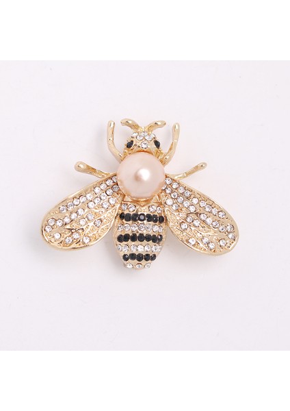 Yeni Inci Broş Kıdemli Pin Tüy Yağ Damlası Kakma Elmas Korsaj Karikatür Taklidi Broş Aksesuarları Dıy Sınıf Mücevher (Yurt Dışından)