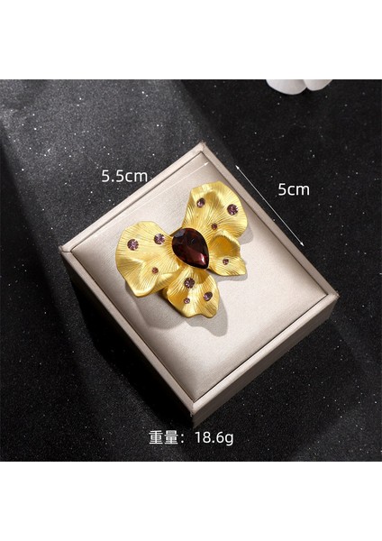 Yeni Mizaç Çanak Saç Tokası Şimdi Yeni Aksesuarlar Saç Tokası Başlık Saç Aksesuarları Kadın Broş Iğnesi Iğne Tüy Yağ Damlası Elmas Korsaj (Yurt Dışından)