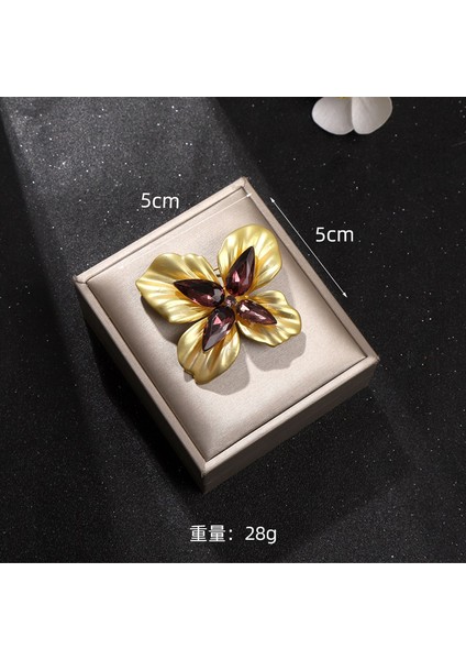 Yeni Mizaç Çanak Saç Tokası Şimdi Yeni Aksesuarlar Saç Tokası Başlık Saç Aksesuarları Kadın Broş Iğnesi Iğne Tüy Yağ Damlası Elmas Korsaj (Yurt Dışından)