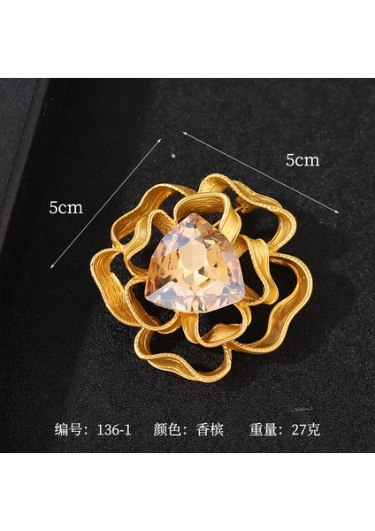 Yeni Mizaç Çanak Saç Tokası Şimdi Yeni Aksesuarlar Saç Tokası Başlık Saç Aksesuarları Kadın Broş Iğnesi Iğne Tüy Yağ Damlası Elmas Korsaj (Yurt Dışından)