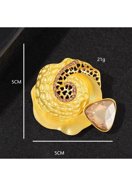 Yeni Mizaç Çanak Saç Tokası Şimdi Yeni Aksesuarlar Saç Tokası Başlık Saç Aksesuarları Kadın Broş Iğnesi Iğne Tüy Yağ Damlası Elmas Korsaj (Yurt Dışından)