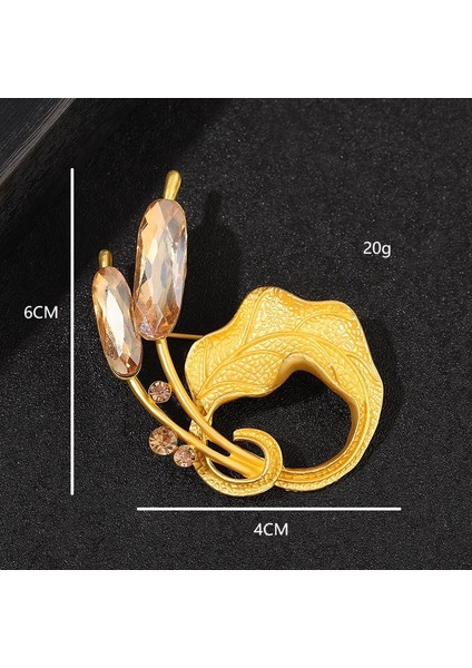 Yeni Mizaç Çanak Saç Tokası Şimdi Yeni Aksesuarlar Saç Tokası Başlık Saç Aksesuarları Kadın Broş Iğnesi Iğne Tüy Yağ Damlası Elmas Korsaj (Yurt Dışından)