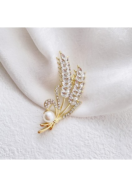 Yeni Inci Broş Kıdemli Pin Tüy Yağ Damlası Kakma Elmas Korsaj Karikatür Taklidi Broş Aksesuarları Dıy Sınıf Mücevher (Yurt Dışından)