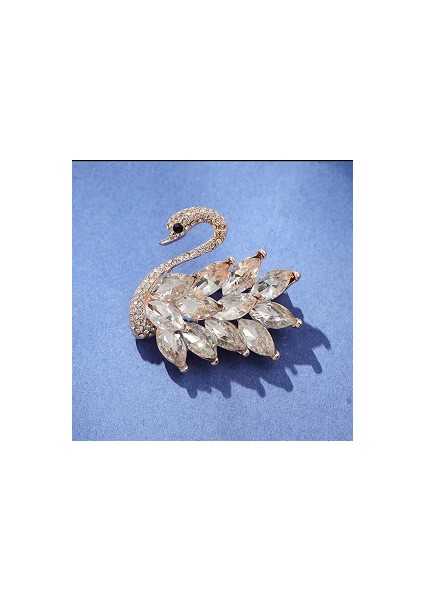 Yeni Inci Broş Kıdemli Pin Tüy Yağ Damlası Kakma Elmas Korsaj Karikatür Taklidi Broş Aksesuarları Dıy Sınıf Mücevher (Yurt Dışından)