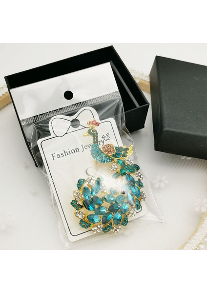 Yeni Fransız Retro Inci Geometrik Küpe Atılı Moda Mizaç Küpe Niş Işık Lüks Broş Takı (Yurt Dışından)