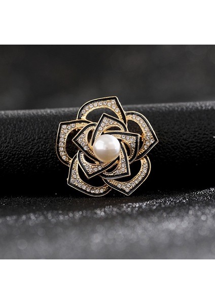 Yeni Inci Broş Kıdemli Pin Tüy Yağ Damlası Kakma Elmas Korsaj Karikatür Taklidi Broş Aksesuarları Dıy Sınıf Mücevher (Yurt Dışından)