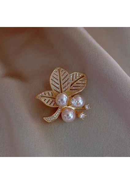 Yeni Inci Broş Kıdemli Pin Tüy Yağ Damlası Kakma Elmas Korsaj Karikatür Taklidi Broş Aksesuarları Dıy Sınıf Mücevher (Yurt Dışından)