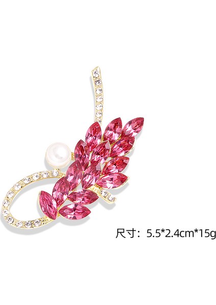 Yeni Mizaç Çanak Saç Tokası Şimdi Yeni Aksesuarlar Saç Tokası Başlık Saç Aksesuarları Kadın Broş Iğnesi Iğne Tüy Yağ Damlası Elmas Korsaj (Yurt Dışından)